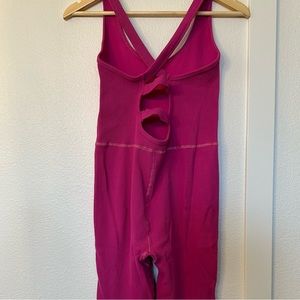 Free People Pink Jumpsuit